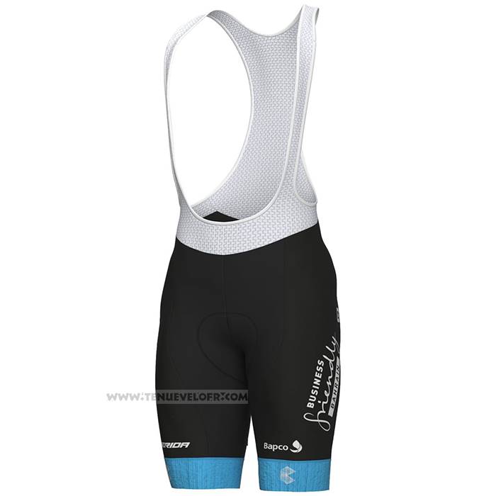 2023 Maillot Cyclisme Bahrain Victorious Rouge Noir Manches Courtes et Cuissard